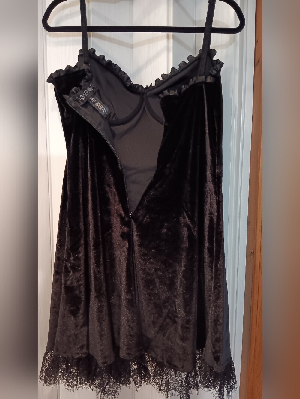 Mini Velvet Dress (New) - Picture 6 of 13